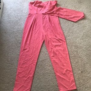 Women’s strapless jumpsuit